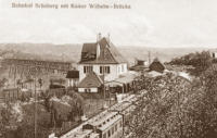 Bahnhof um 1920
