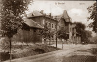 Bahnhof um 1918