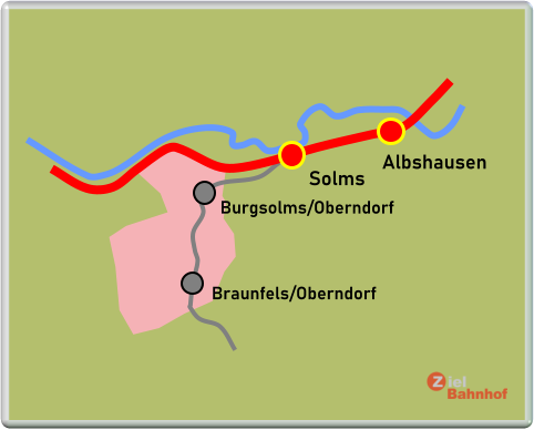 Albshausen Solms Burgsolms/Oberndorf Braunfels/Oberndorf